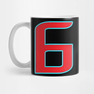 funny numbers Get your luck number 6 Mug